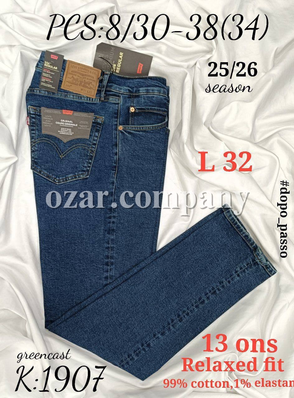 Мужские Джинсы Levi’s 506 Мужские Джинсы Levi’s 506