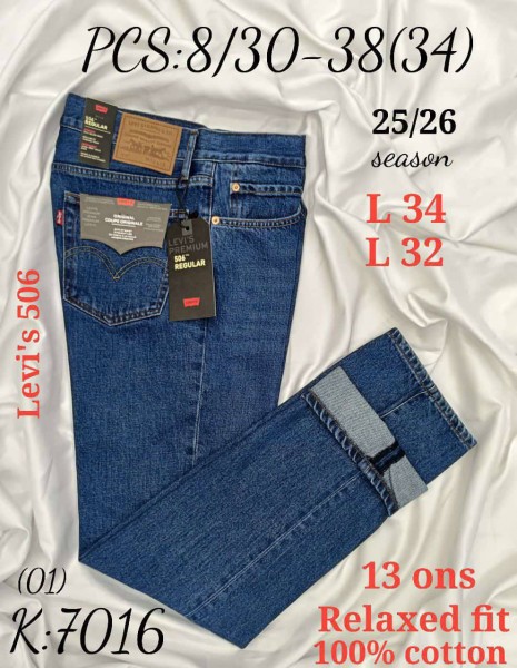 Мужские Джинсы Levi’s 506 Мужские Джинсы Levi’s 506