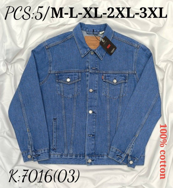 Мужская Джинсовая Куртка Levi’s   Мужская Джинсовая Куртка Levi’s