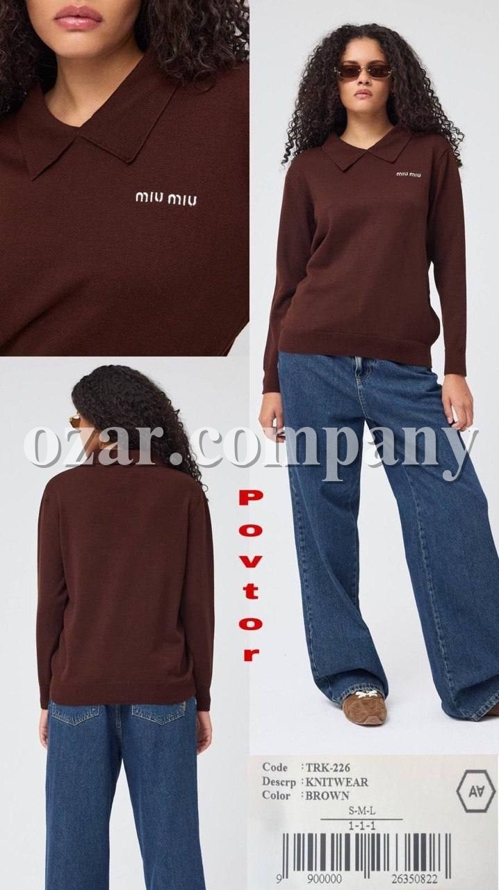 Женский Трикотажный Свитер A.M.N.