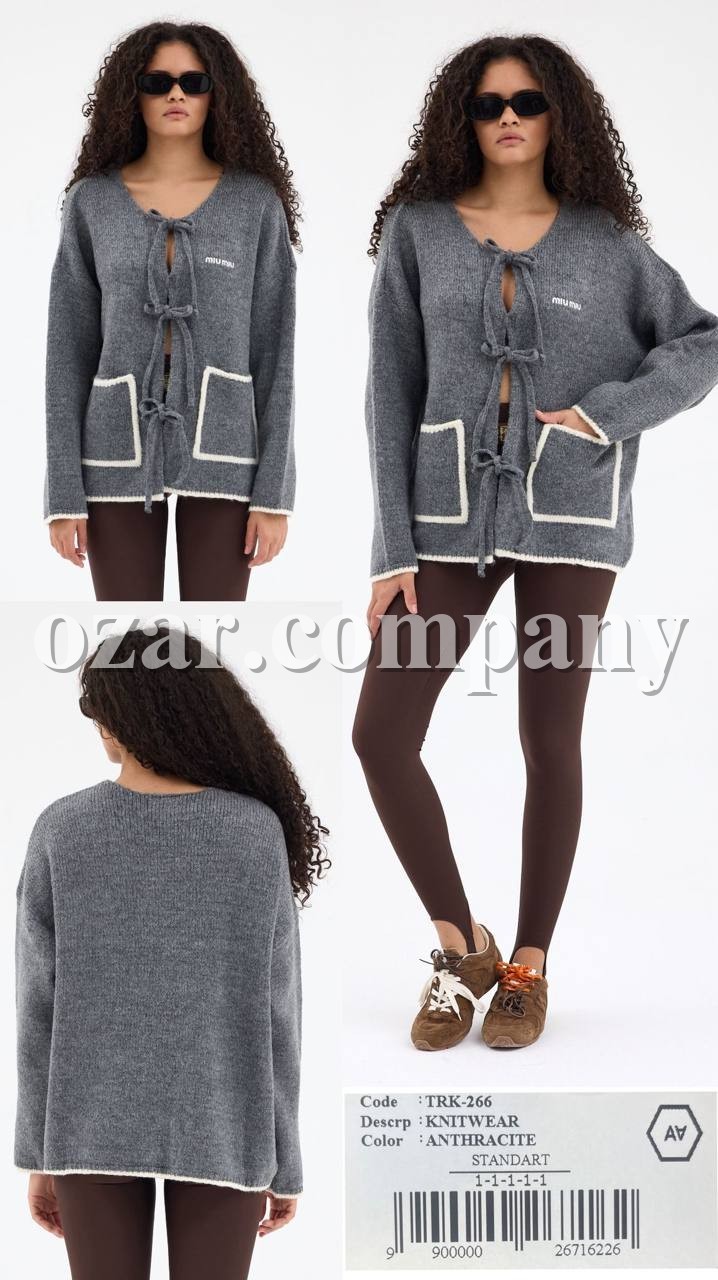 Женский Трикотажный Кардиган A.M.N.