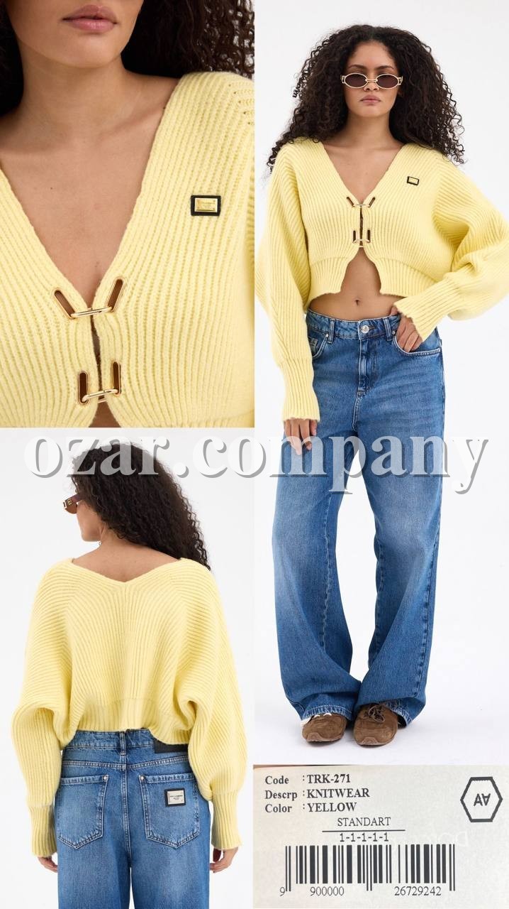 Женский Трикотажный Кардиган A.M.N.