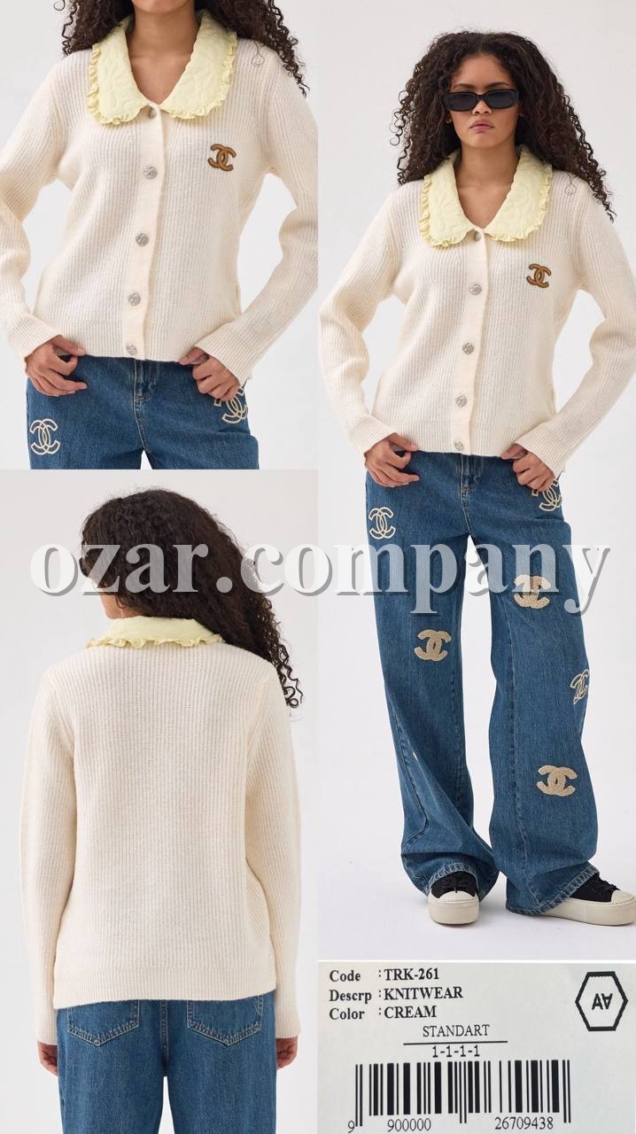 Женский Трикотажный Кардиган A.M.N.