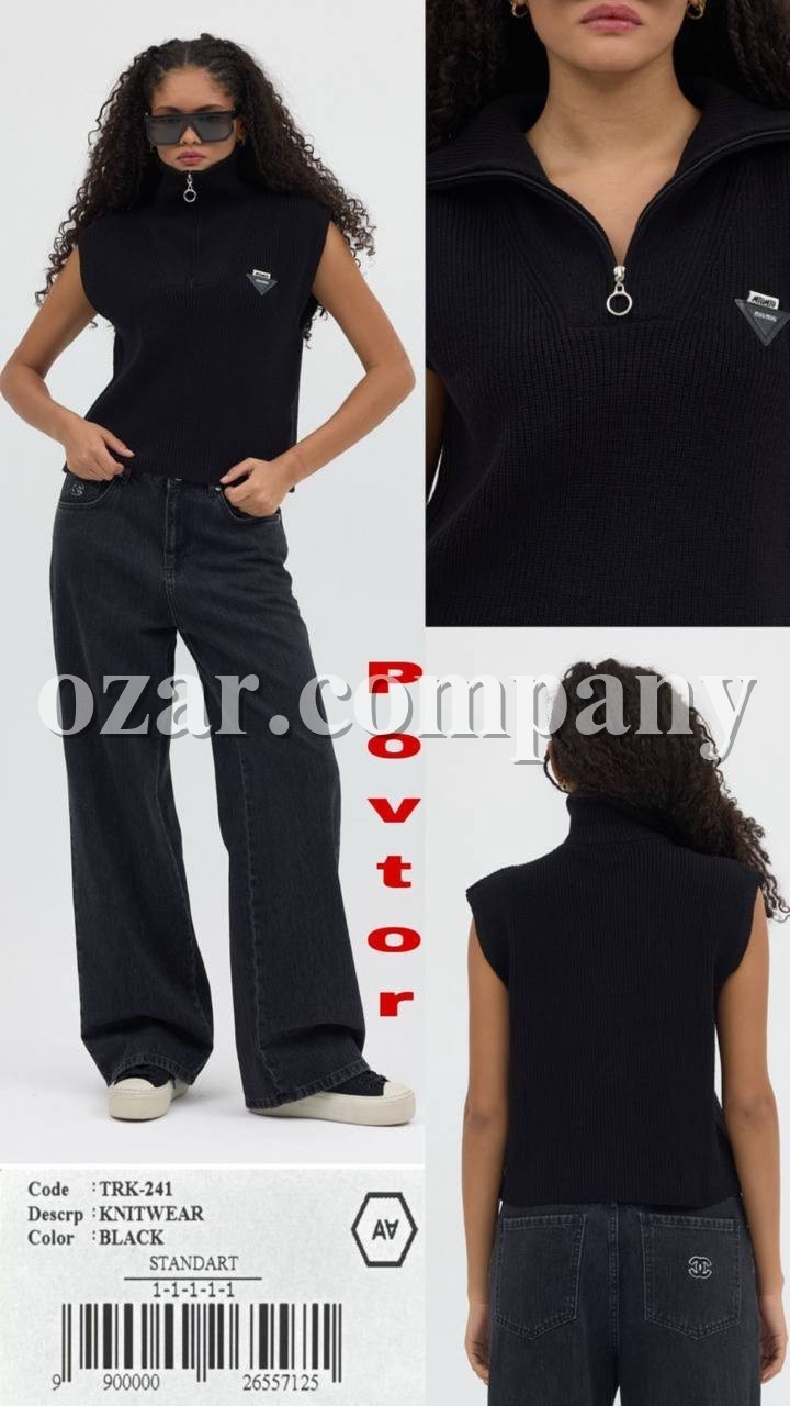 Женский Трикотажный Жилет A.M.N.