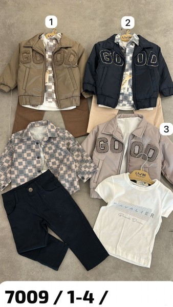 Костюм Четвёрка Для Мальчика Lavin (1-2-3-4лет) 