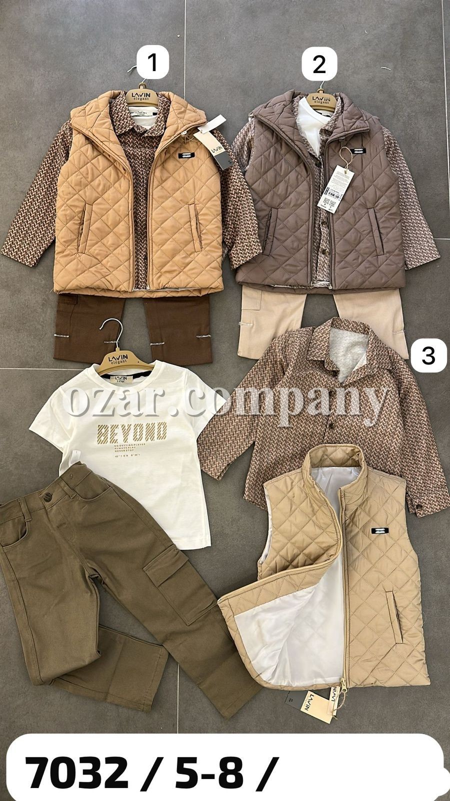 Костюм Четвёрка Для Мальчика Lavin (5-6-7-8лет) 