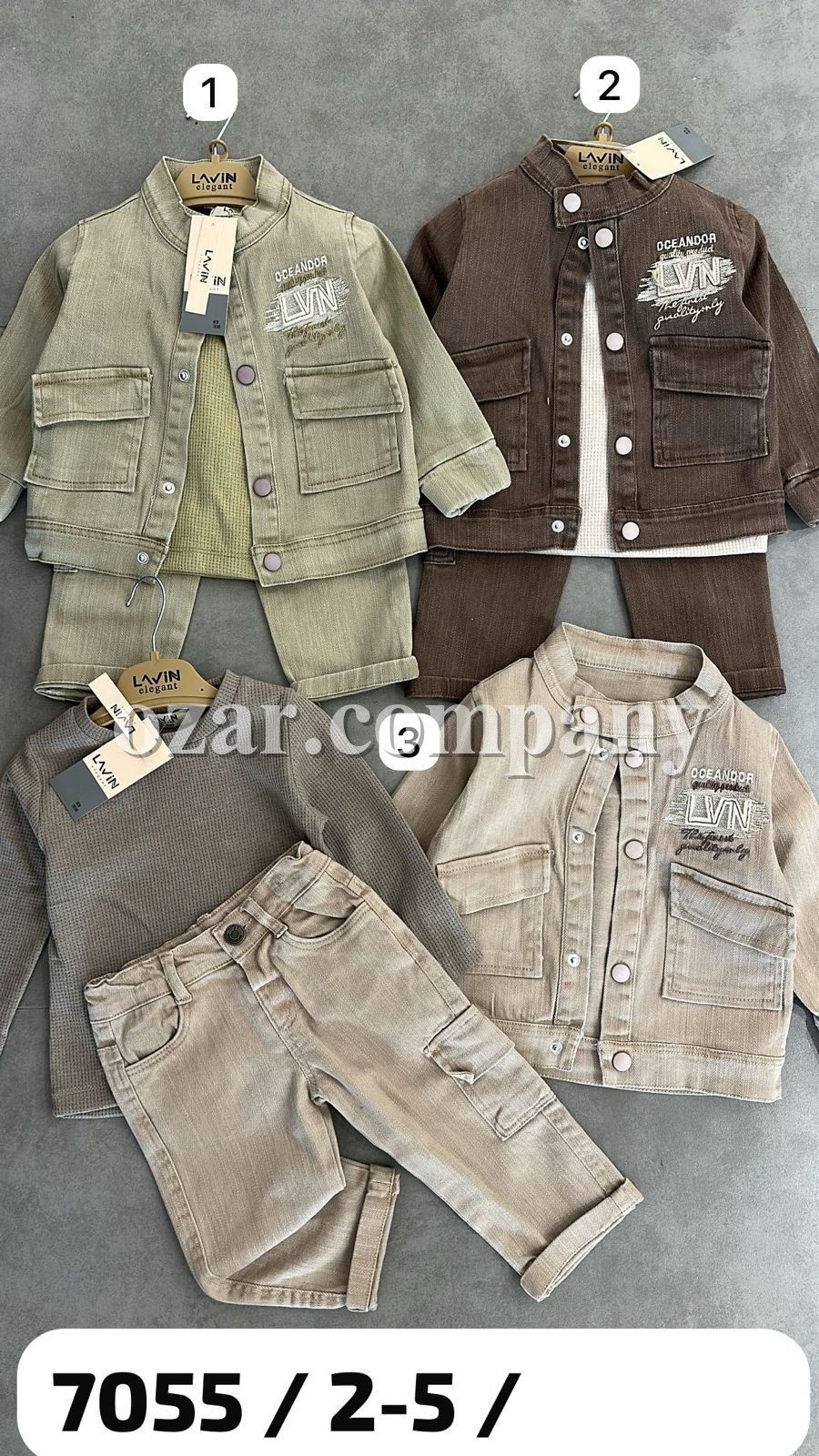 Костюм Тройка Для Мальчика Lavin (2-3-4-5лет)