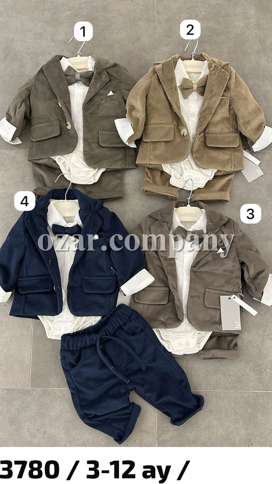 Костюм Тройка Для Мальчика Concept (3-6-9-12мес.)