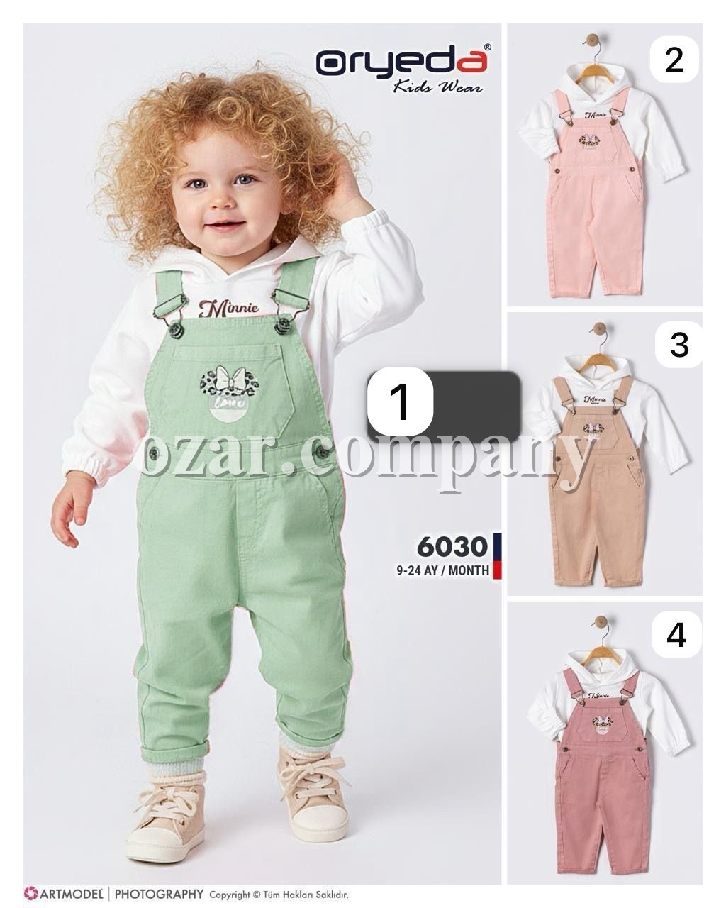 Комплект Для Девочки Oryeda (9-12-18-24мес.)