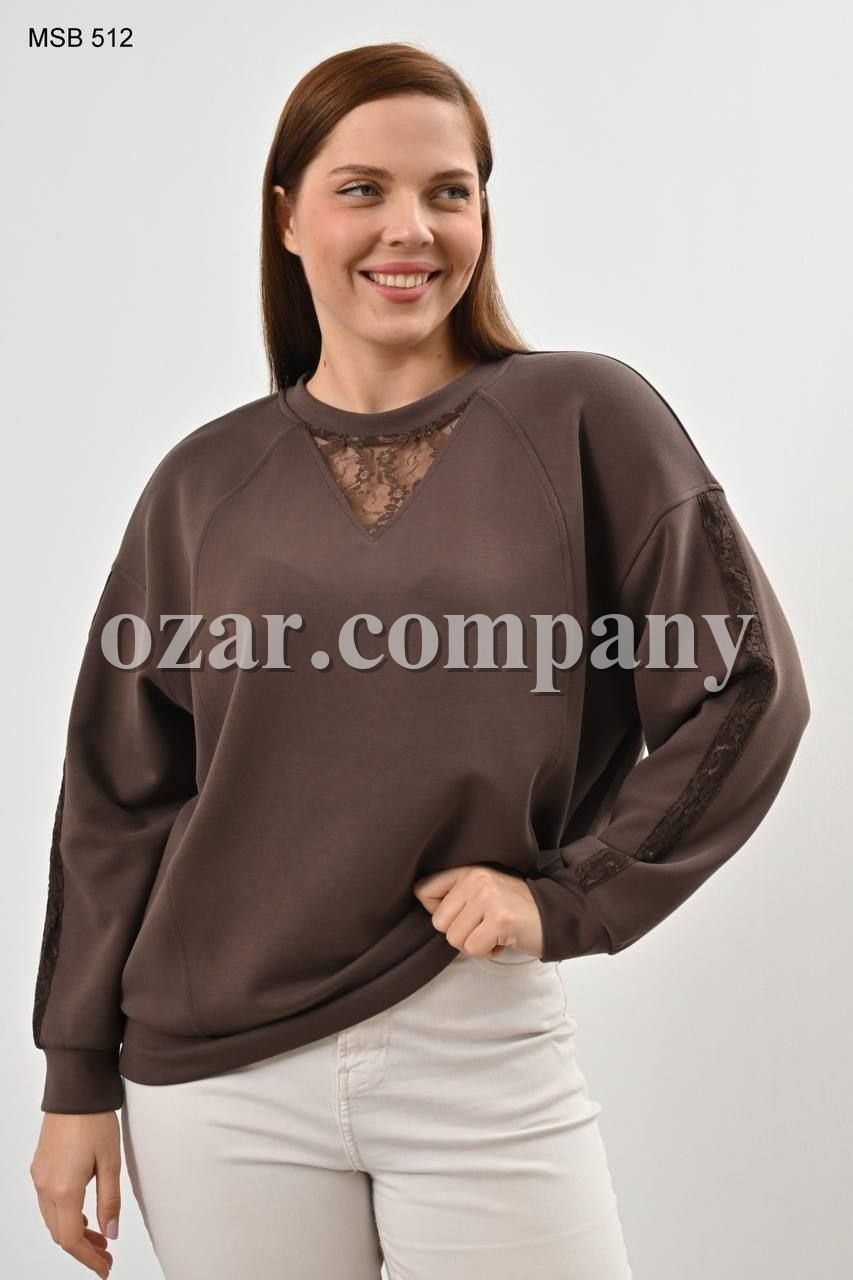 Женский Свитшот Sogo (Большие размеры)