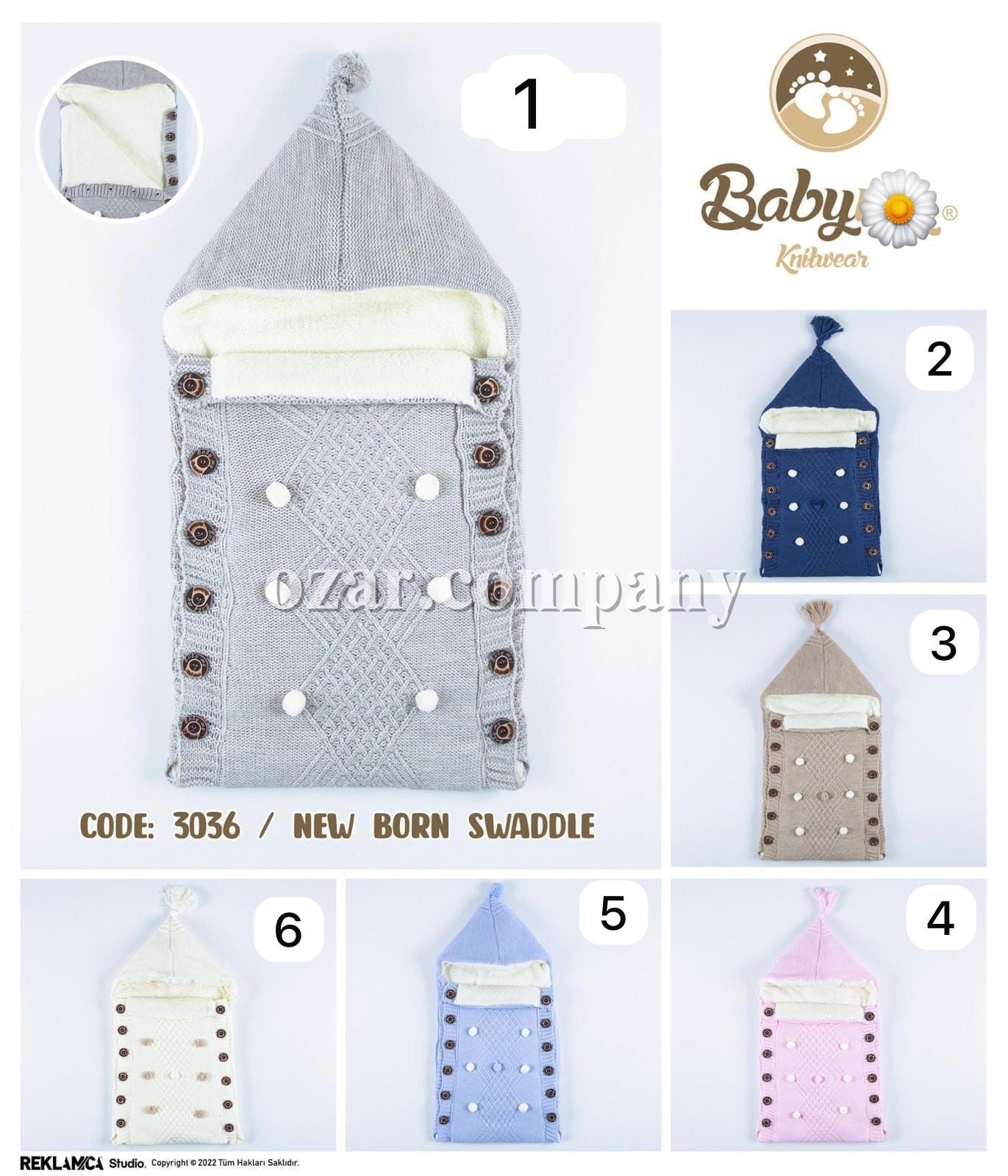 Утеплённый Конверт Для Новорождённых Babymy (0-3мес.) 