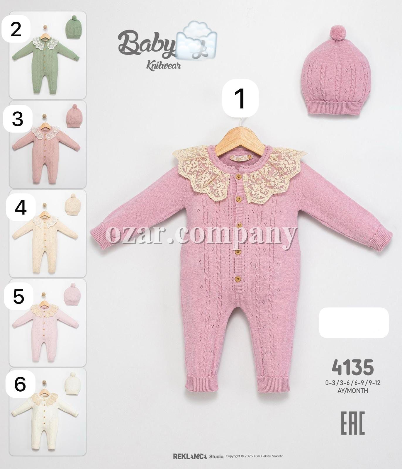 Человечек Для Девочки Babymy (0-3/3-6/6-9/9-12мес.)