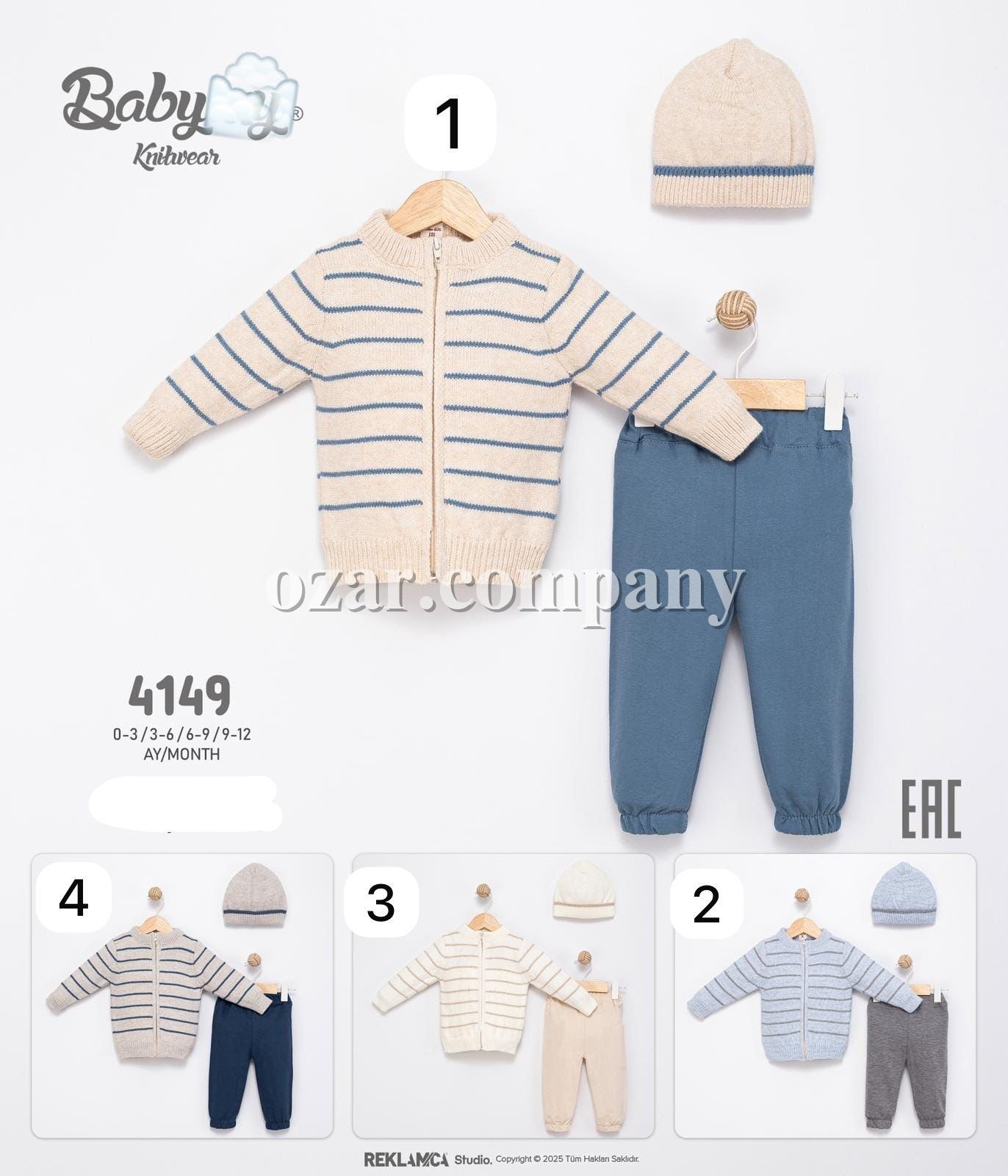 Костюм Для Мальчика Babymy (0-3/3-6/6-9/9-12мес.)