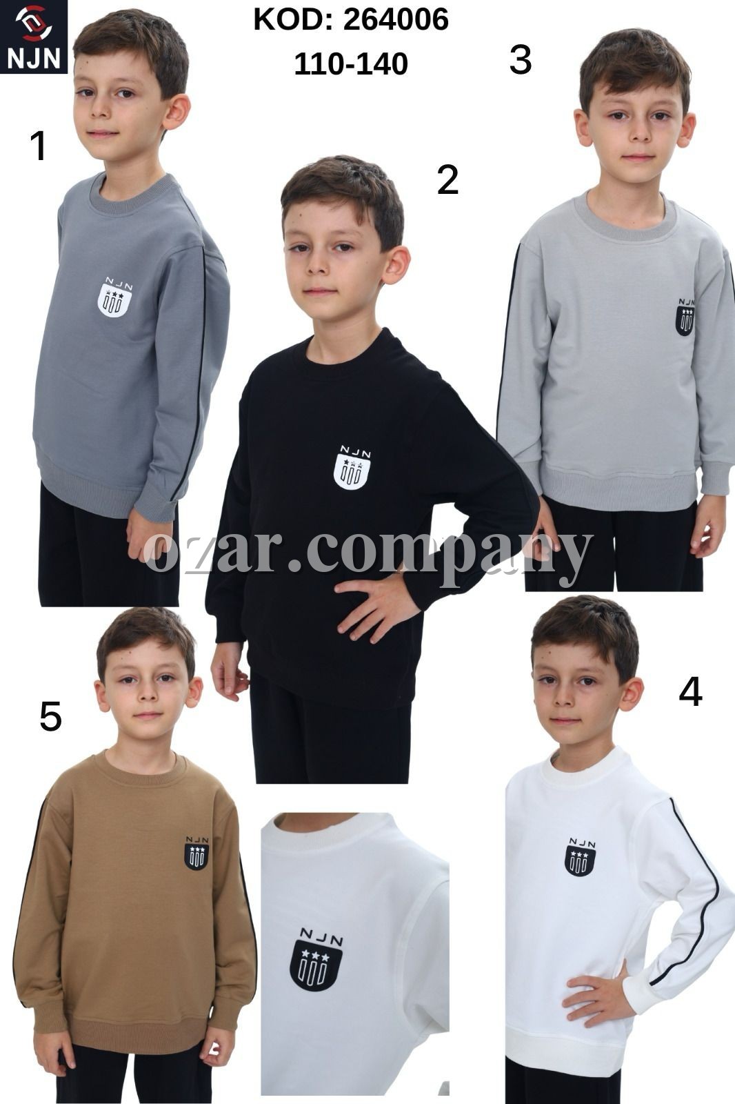 Свитшот Для Мальчика Nujen (5-7-9-10лет)