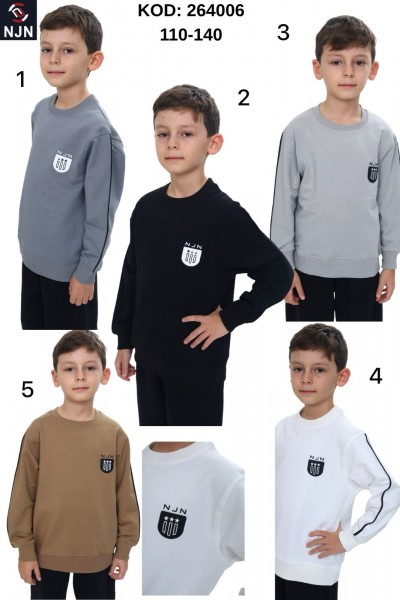 Свитшот Для Мальчика Nujen (5-7-9-10лет)