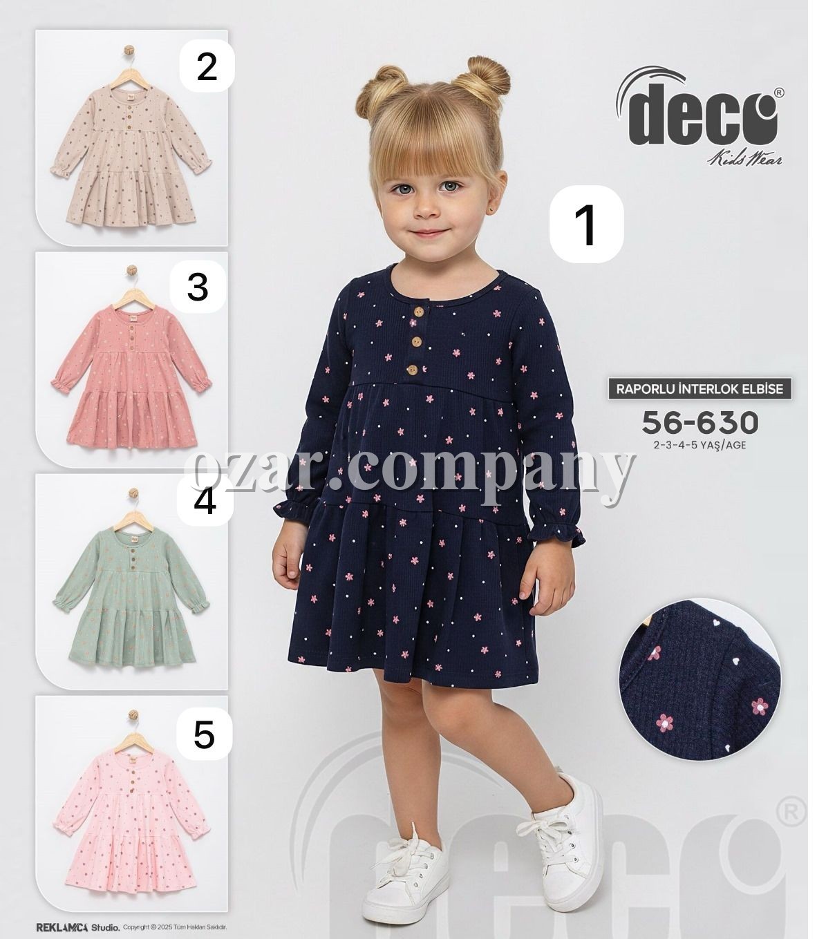 Платье Для Девочки Deco (2-3-4-5лет)