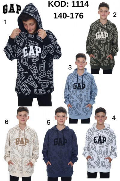 Брендовый Худи Для Мальчика (10-12-14-16лет) 