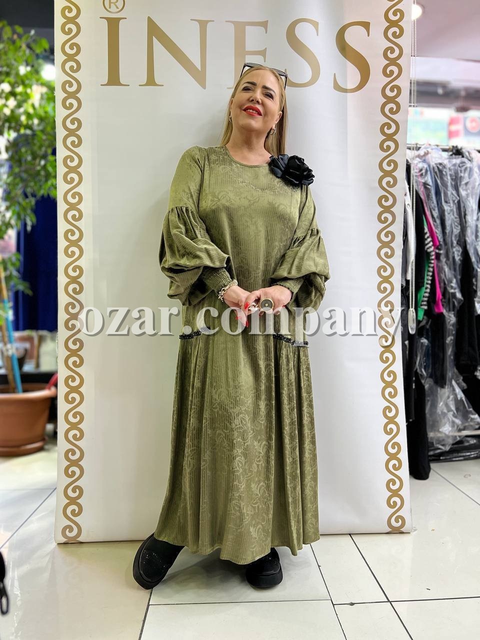 Женское Платье Iness (Большие размеры)