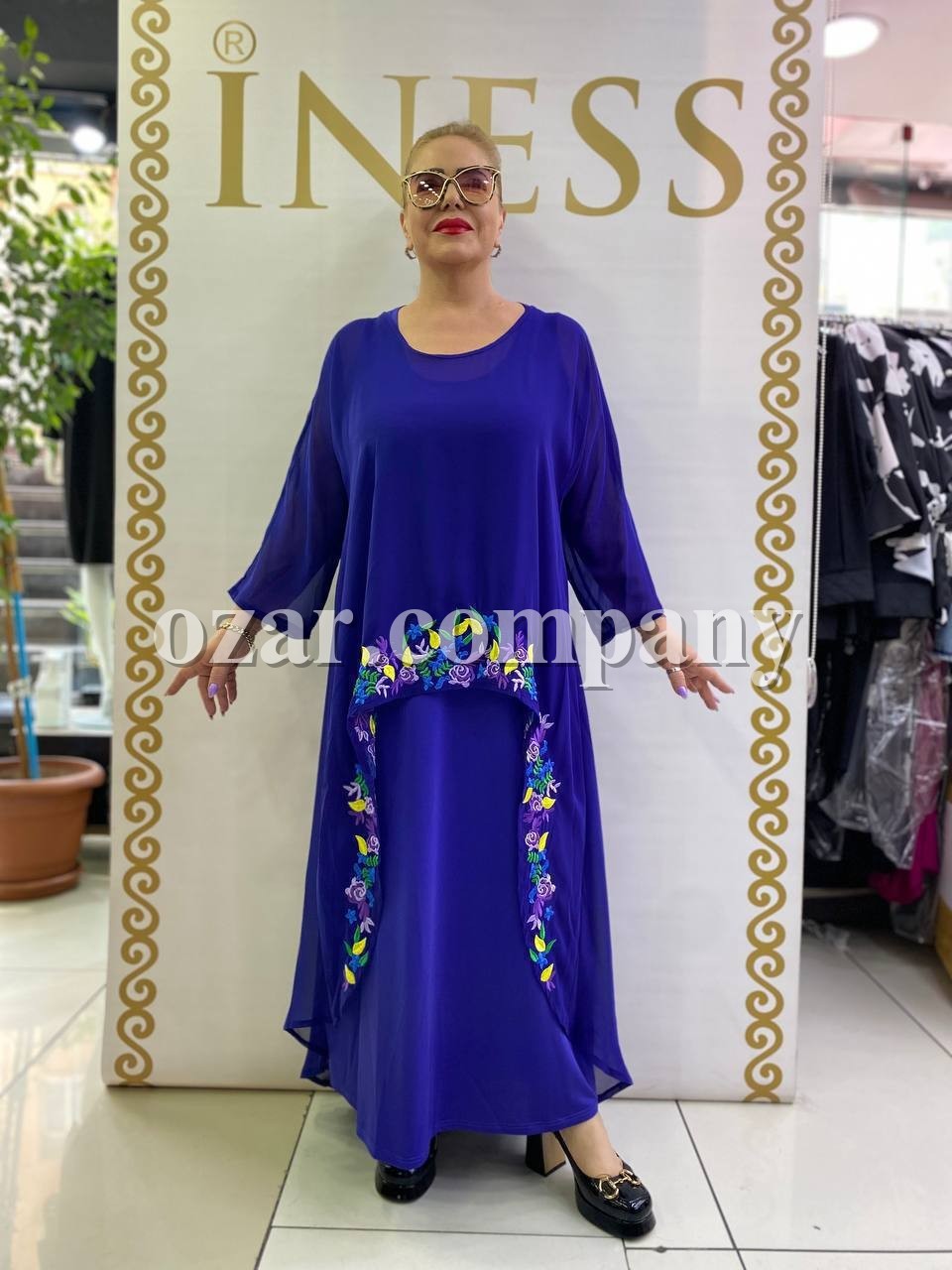 Женское Платье Iness (Большие размеры)