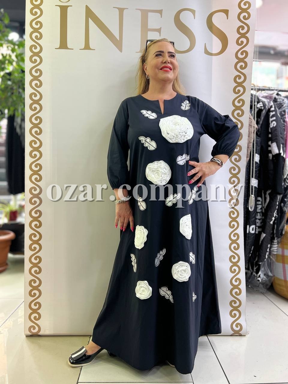 Женское Платье Iness (Большие размеры)