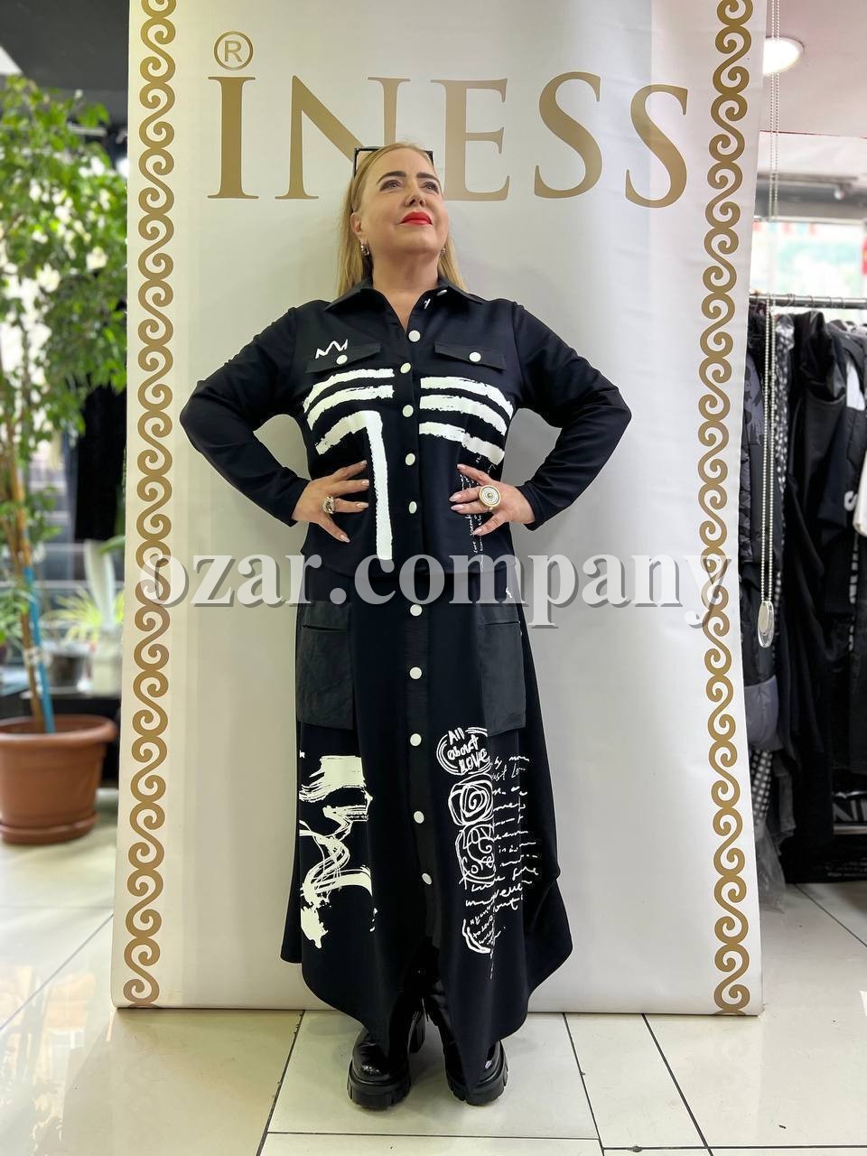 Женский Костюм Iness (Большие размеры)