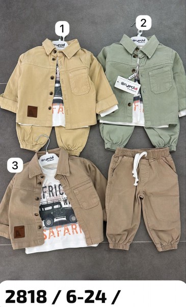 Костюм Тройка Для Мальчика Oryeda (6-12-18-24мес.)