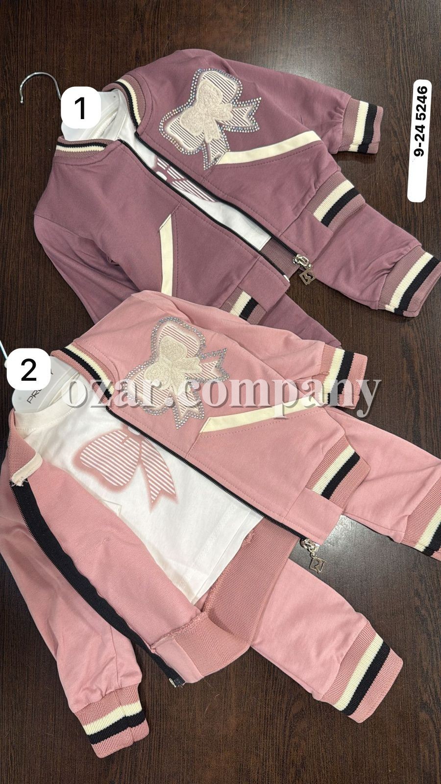 Костюм Тройка Для Девочки Pretty (9-12-18-24мес.)