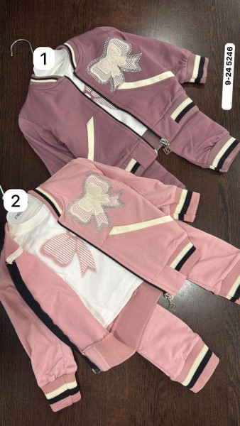 Костюм Тройка Для Девочки Pretty (9-12-18-24мес.)