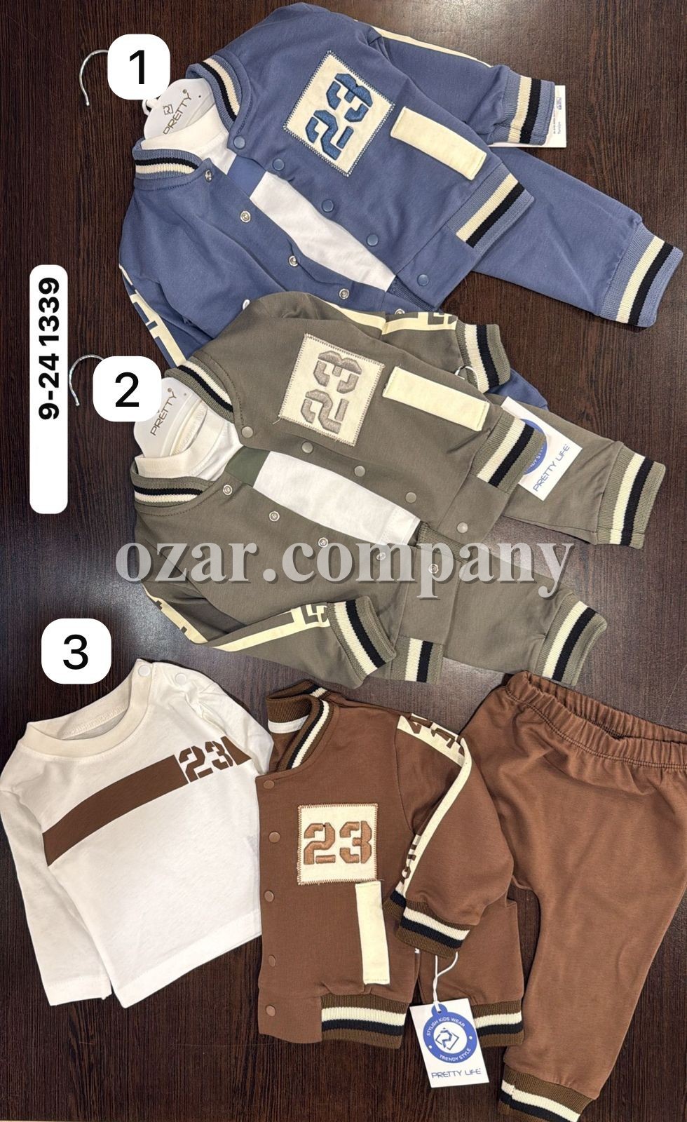 Костюм Тройка Для Мальчика Pretty (9-12-18-24мес.)