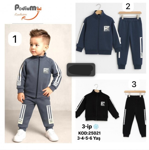 Трикотажный Костюм Тринитка На Флисе Для Мальчика PodiuMini (3-4-5-6лет)