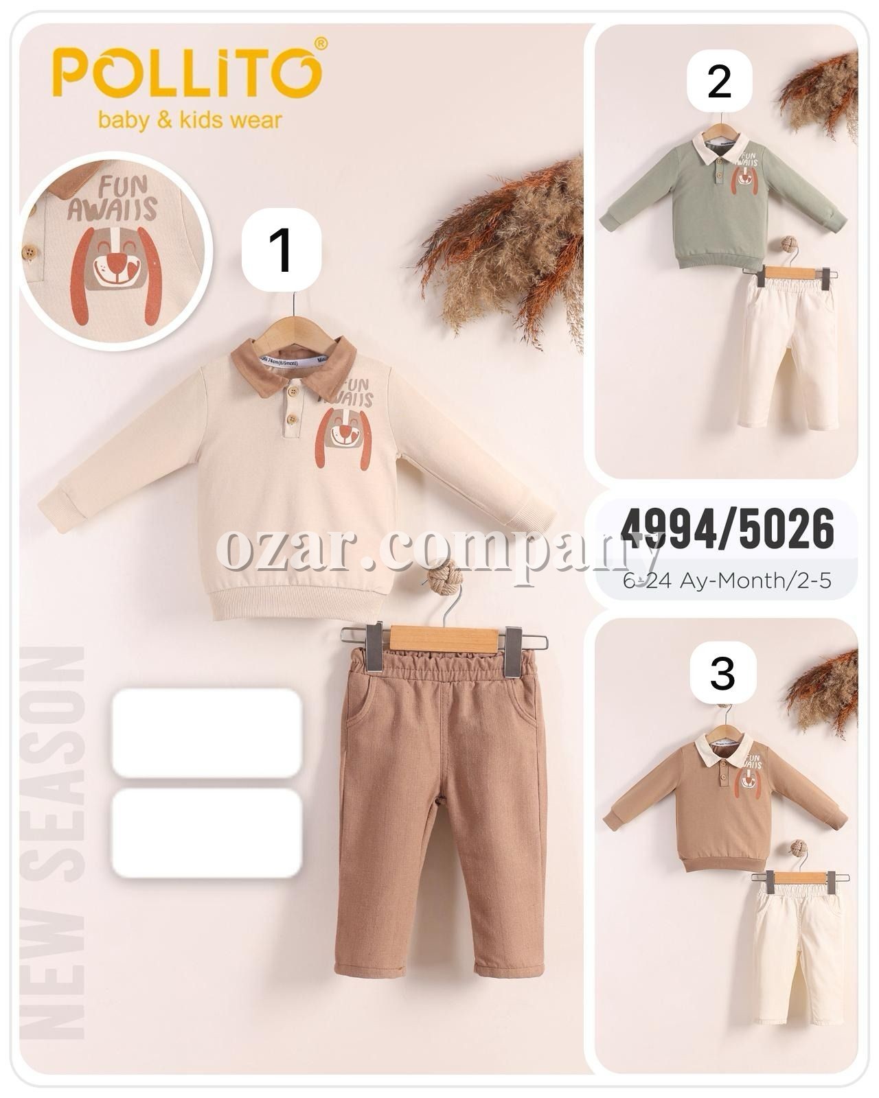 Костюм Для Мальчика Pollito (6-12-18-24мес.)