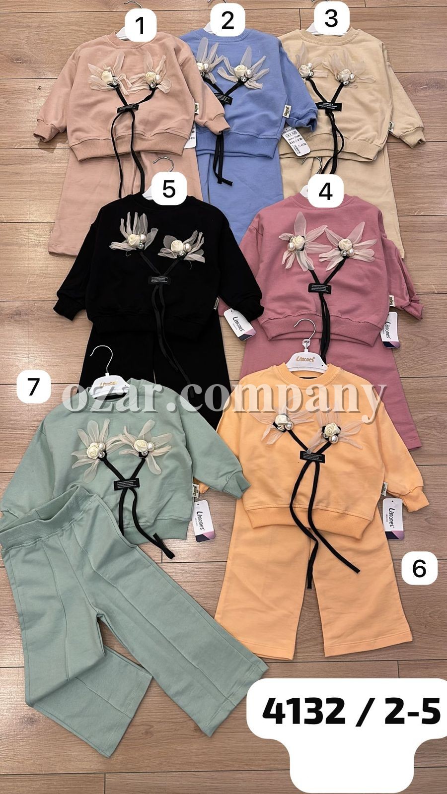 Костюм Двунитка Для Девочки Limones (2-3-4-5лет)