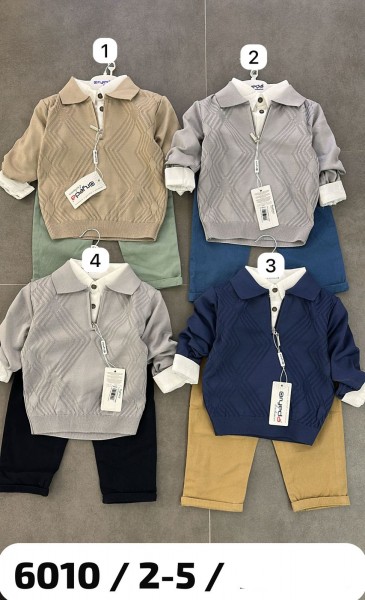 Костюм Тройка Для Мальчика Oryeda (2-3-4-5лет)