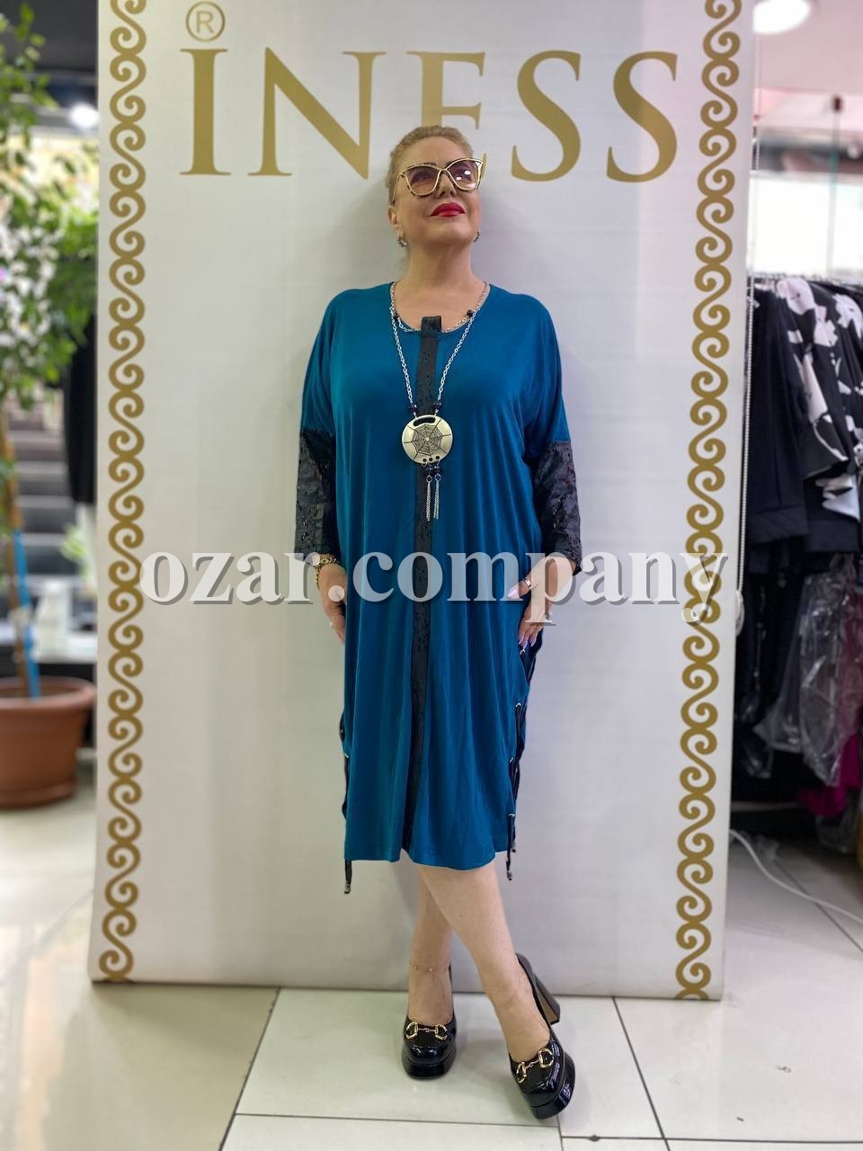 Женское Платье Iness (Большие размеры)