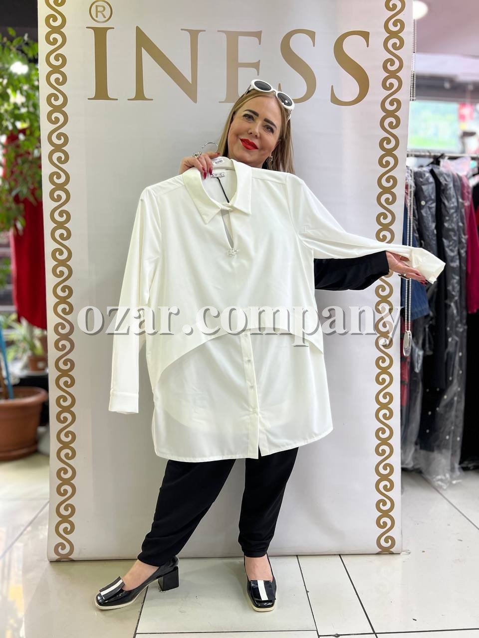 Женская Блузка Iness (Большие размеры)