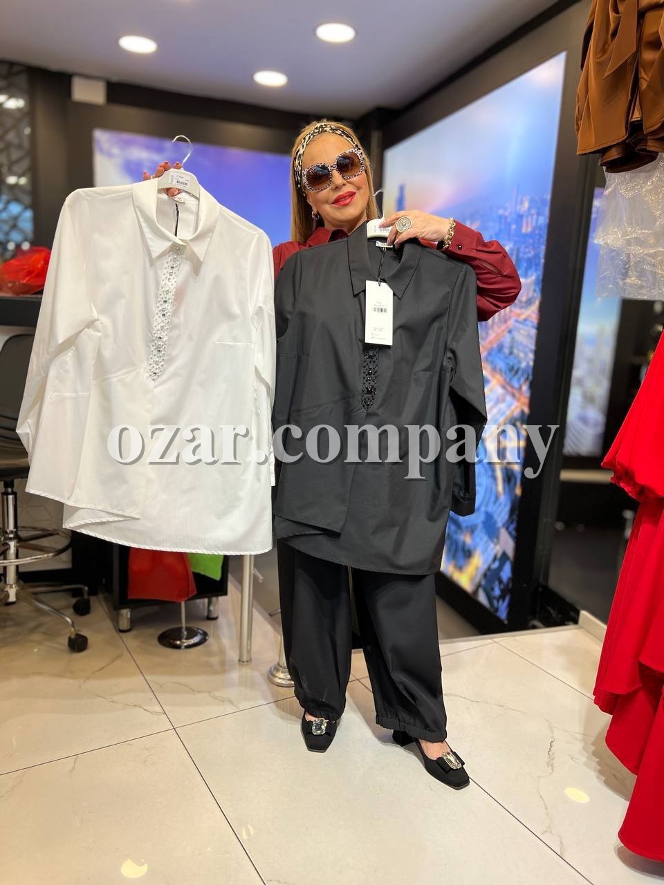 Женская Рубашка Iness (Большие размеры)