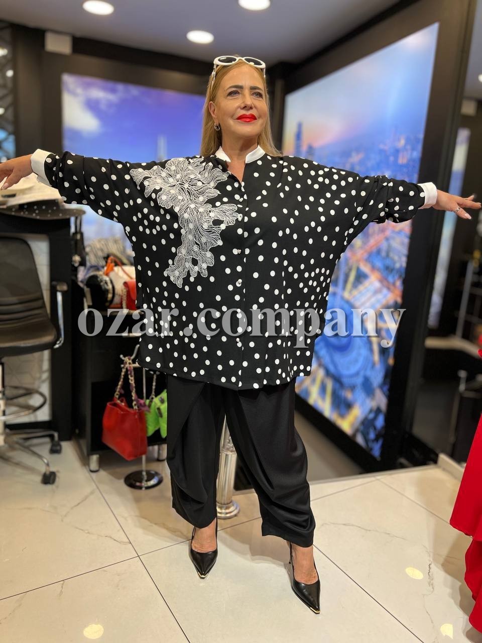 Женская Блузка Iness (Большие размеры)