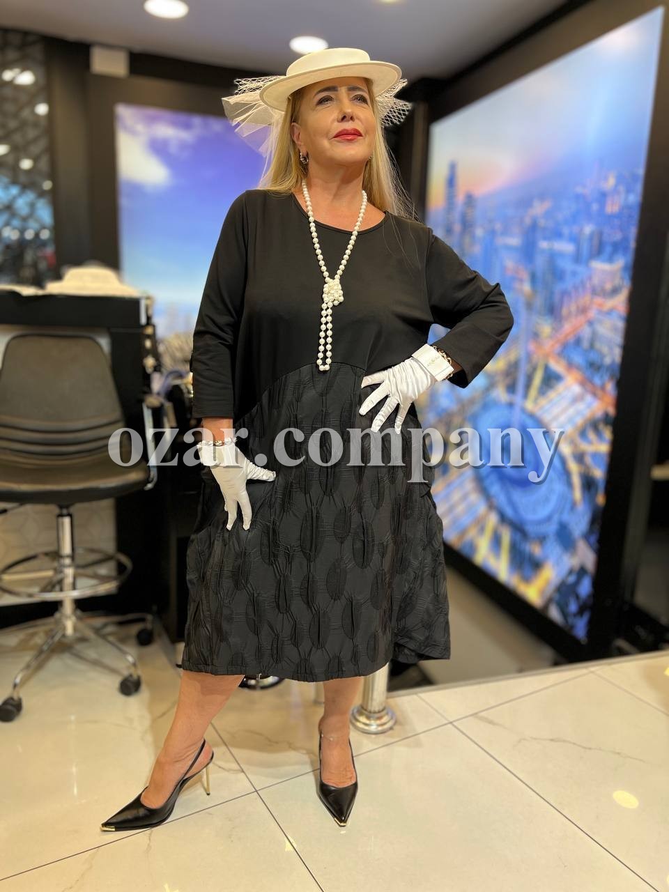 Женское Платье Iness (Большие размеры)