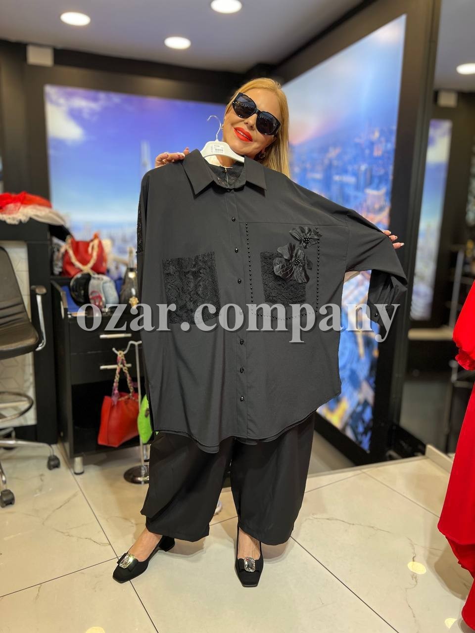 Женская Блузка Iness (Большие размеры)