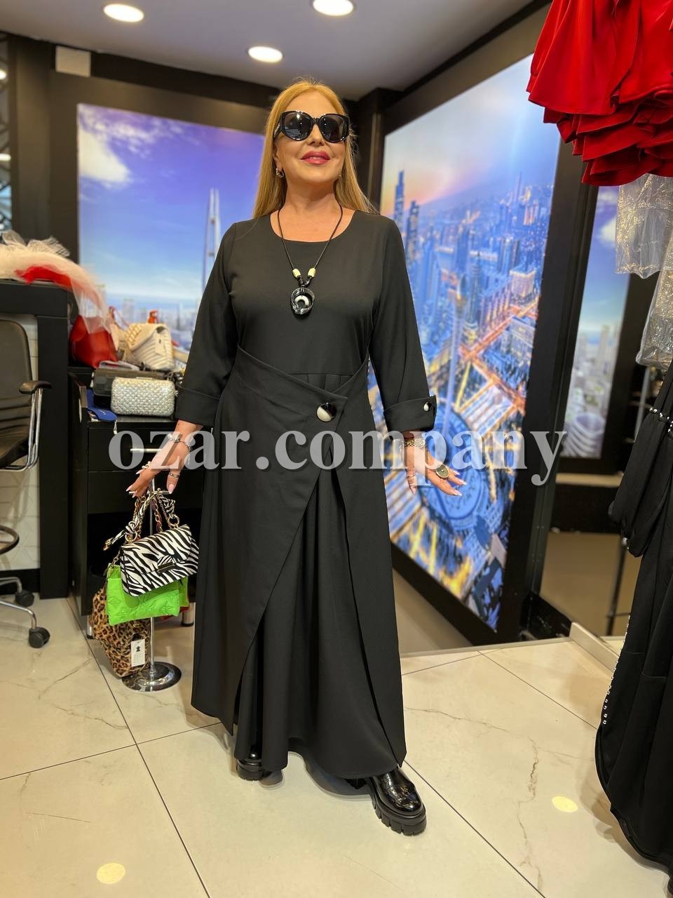 Женское Платье Iness (Большие размеры)