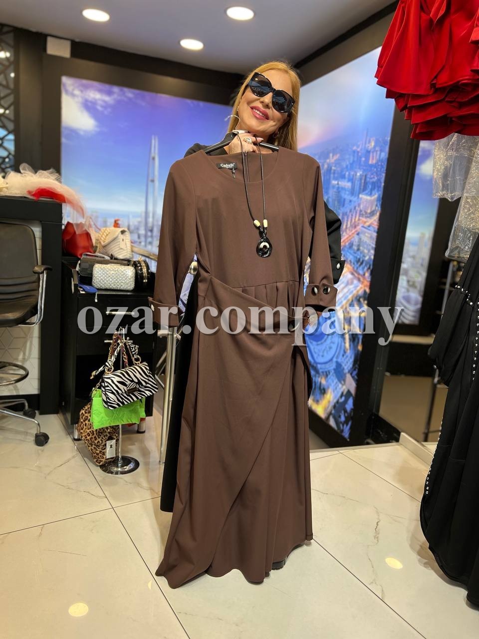 Женское Платье Iness (Большие размеры)