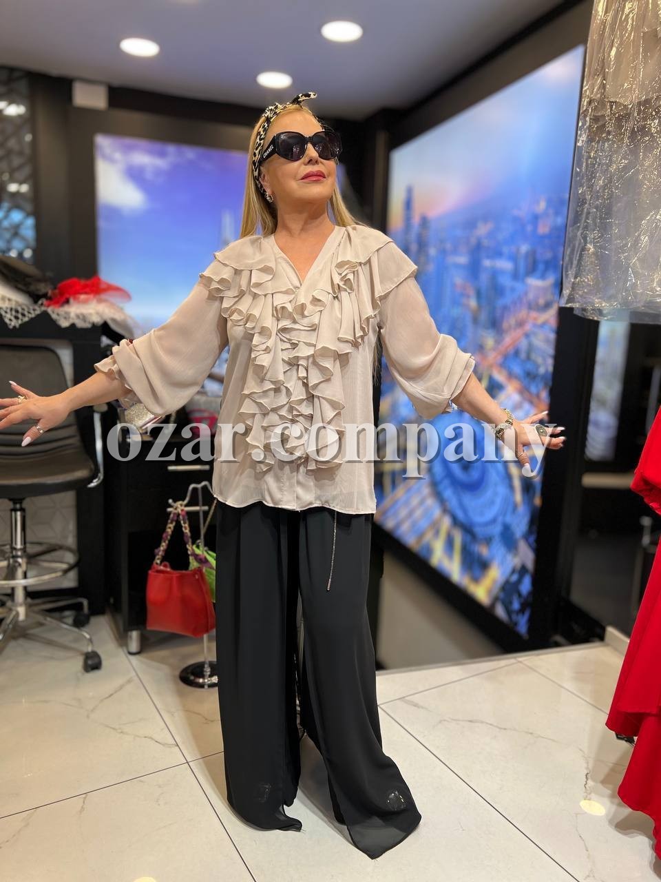 Женская Блузка Iness (Большие размеры)