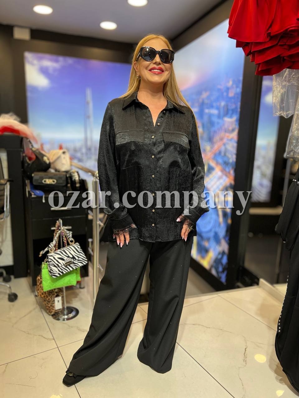 Женская Блузка Iness (Большие размеры)