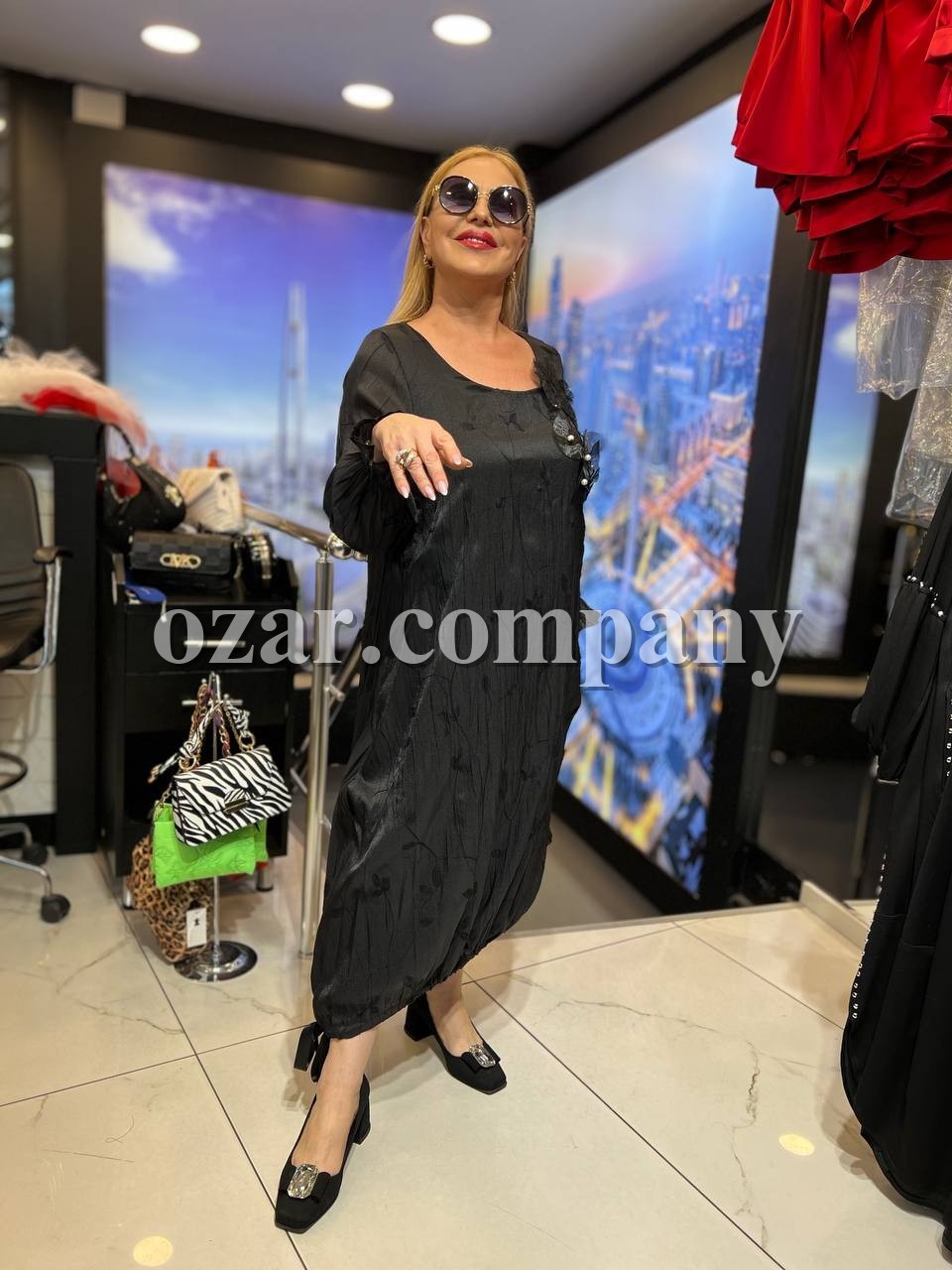 Женское Платье Iness (Большие размеры)