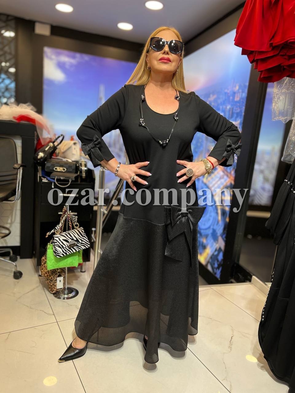 Женское Платье Iness (Большие размеры)