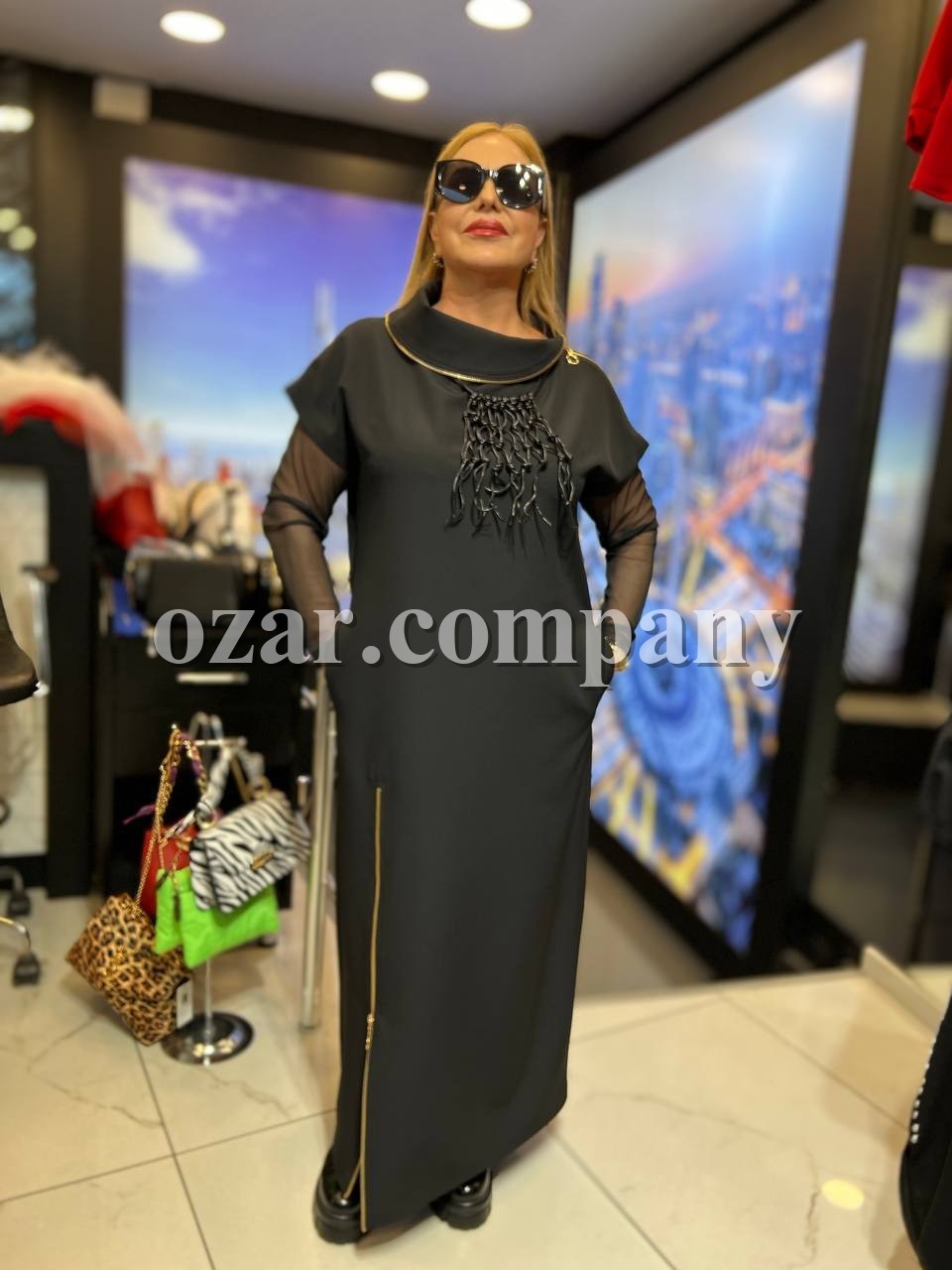 Женское Платье Iness (Большие размеры)