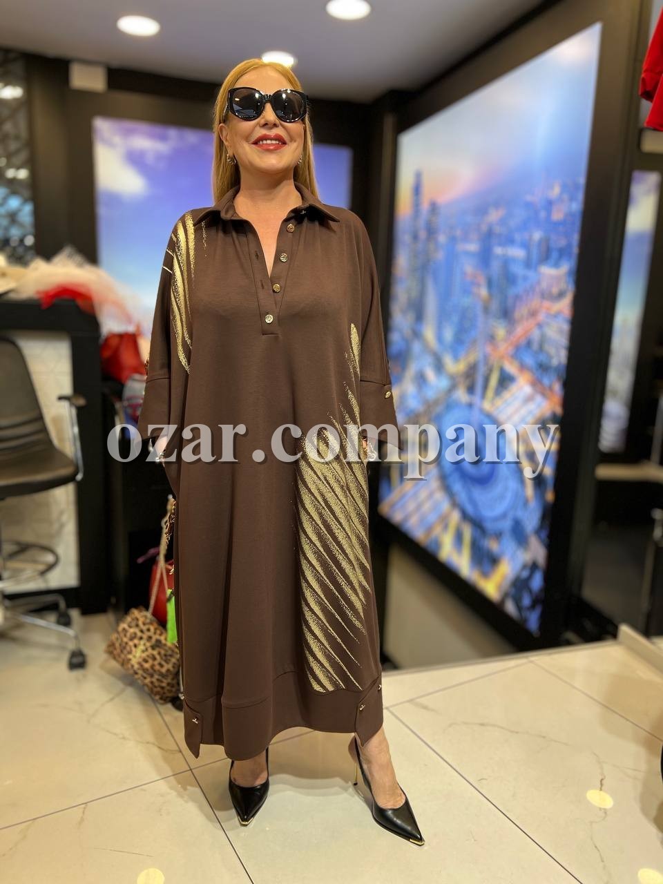 Женское Платье Iness (Большие размеры)