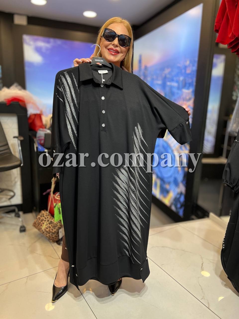 Женское Платье Iness (Большие размеры)