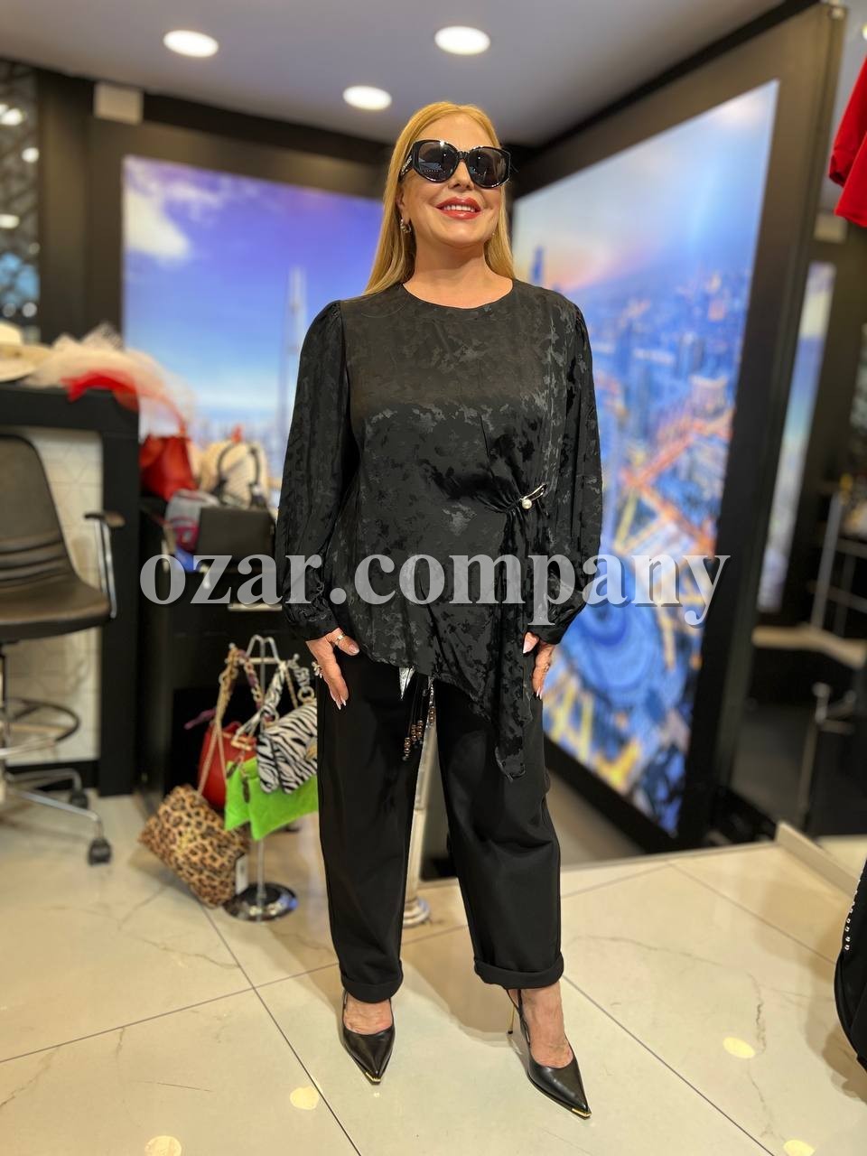 Женская Блузка Iness (Большие размеры)