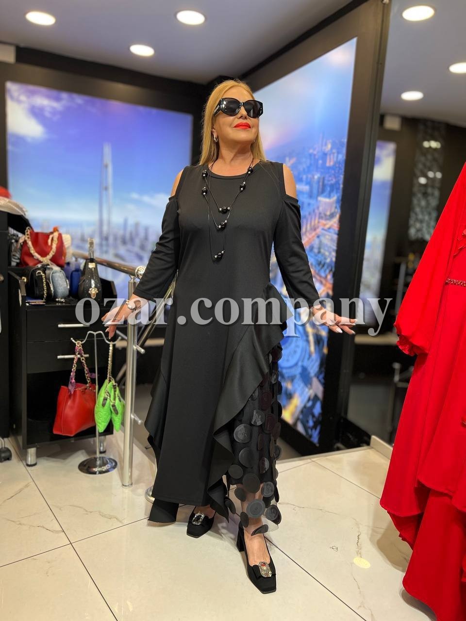 Женское Платье Iness (Большие размеры)